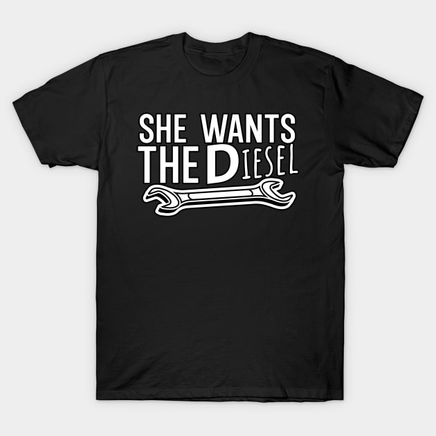 She wants the diesel T-Shirt by maxcode